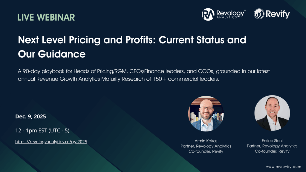 Taking Pricing (and Profits) to the Next Level – The Current Landscape